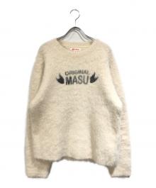 masu（エムエーエスユー）の古着「ORIGINAL MASU BRUSHED SWEATER」｜ホワイト