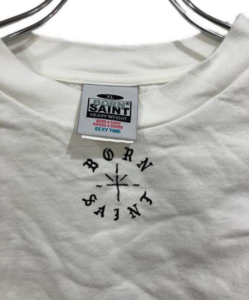 SAINT MICHAEL（セントマイケル）SAINT MICHAEL (セントマイケル) BR SS TEE ホワイト サイズ:SIZE XLの古着・服飾アイテム