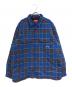 SUPREME（シュプリーム）の古着「Quilted Plaid Flannel Shirt」｜ブルー