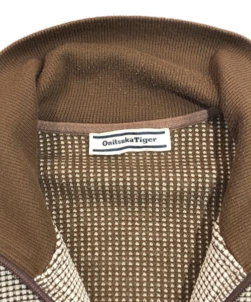 Onitsuka Tiger（オニツカタイガー）Onitsuka Tiger (オニツカタイガー) ワッフルトラックジャケット ベージュ サイズ:SIZE Mの古着・服飾アイテム