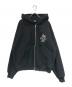 stussy（ステューシー）の古着「Cali Grown Zip Hood」｜ブラック
