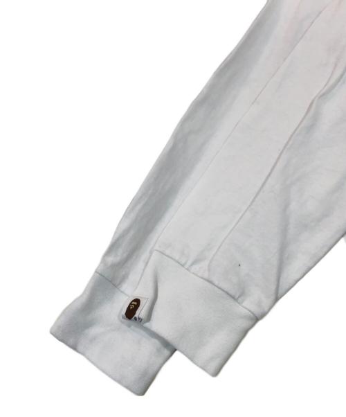 A BATHING APE（ア ベイシング エイプ）A BATHING APE (ア ベイシング エイプ) CITY CAMO COLLEGE LS TEE ホワイト サイズ:SIZE Mの古着・服飾アイテム