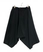 B Yohji Yamamotoビーヨウジヤマモト）の古着「サルエルパンツ」｜ブラック