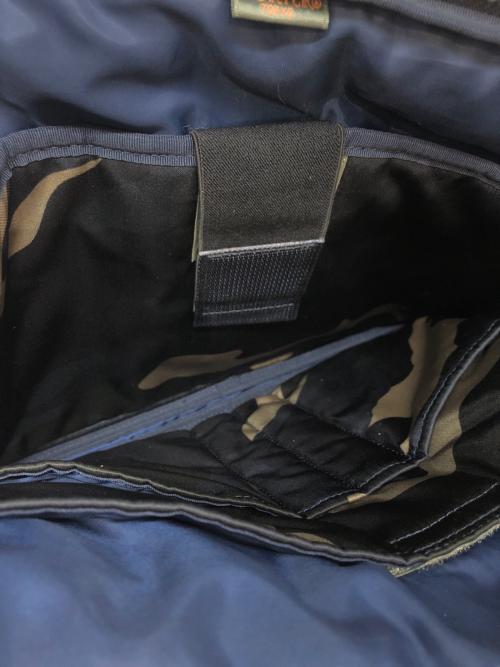 PORTER（ポーター）PORTER (ポーター) DOCUMENT CASE カーキ×ネイビーの古着・服飾アイテム