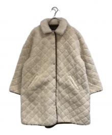 Traditional Weatherwear×Plage（トラディショナルウェザーウェア×プラージュ）の古着「ボアジャケット」｜アイボリー