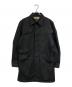 BURBERRY BLACK LABEL（バーバリーブラックレーベル）の古着「裏地ノバチェックステンカラーコート」｜ブラック