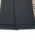 中古・古着 BURBERRY BLACK LABEL (バーバリーブラックレーベル) 裏地ノバチェックステンカラーコート ブラック サイズ:SIZE M：8000円