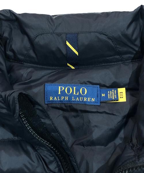 POLO RALPH LAUREN（ポロ・ラルフローレン）POLO RALPH LAUREN (ポロ・ラルフローレン) ポニー刺繍中綿ジャケット ブラック サイズ:SIZE Mの古着・服飾アイテム