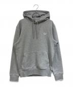 FRED PERRYフレッドペリー）の古着「Tipped Hooded Sweatshirt」｜グレー