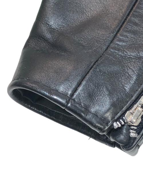 Schott（ショット）Schott (ショット) ライナー付シングルライダースジャケット ブラック サイズ:SIZE 32の古着・服飾アイテム