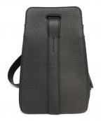 ACATEアカーテ）の古着「NUOVO NUBUCK/ヌーヴォ ヌ ヌバック ハンドバッグ」｜ブラック