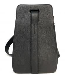 ACATE（アカーテ）の古着「NUOVO NUBUCK/ヌーヴォ ヌ ヌバック ハンドバッグ」｜ブラック