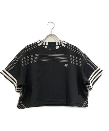 【希少コラボ】アレキサンダーワン×アディダス☆ワッペンロゴ入りクロップドTシャツ 中古・古着通販】adidas (アディダス) ALEXANDER WANG (アレキサンダー