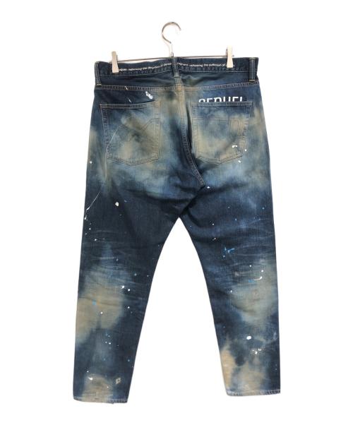 SEQUEL（シークエル）SEQUEL (シークエル) FRAGMENT DESIGN (フラグメントデザイン) デニムパンツ インディゴ サイズ:Lの古着・服飾アイテム