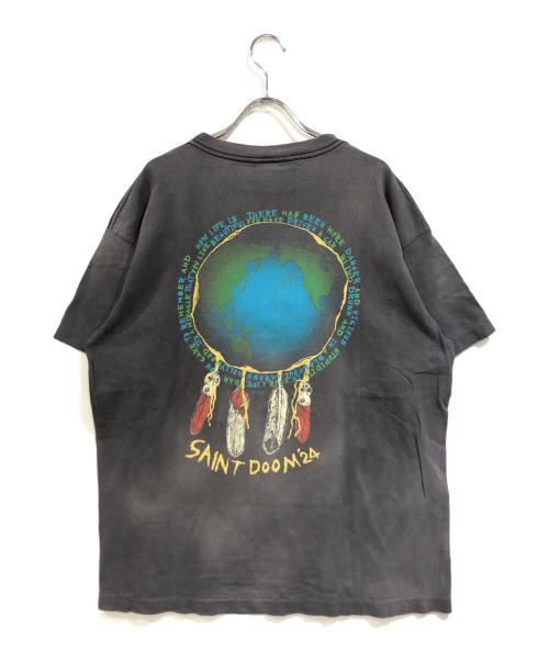 SAINT MICHAEL（セントマイケル）SAINT MICHAEL (セントマイケル) LM SS TEE / HOLY GHOST ブラック サイズ:Lの古着・服飾アイテム