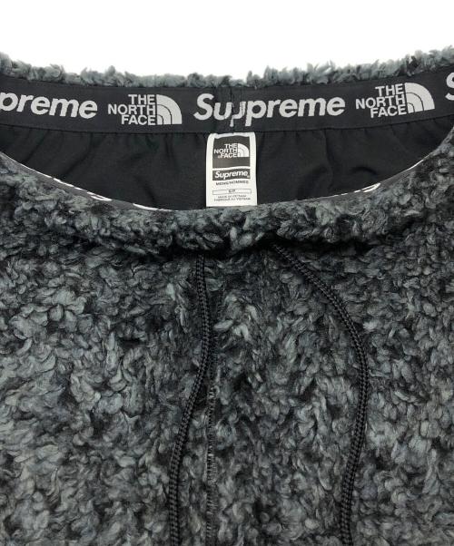 SUPREME（シュプリーム）Supreme (シュプリーム) THE NORTH FACE (ザ ノース フェイス) HIGH PILE FLEECE SHORT グレー サイズ:Sの古着・服飾アイテム