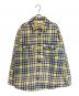 Supreme（シュプリーム）の古着「Quilted Lined Plaid Flannel Shirt」｜イエロー