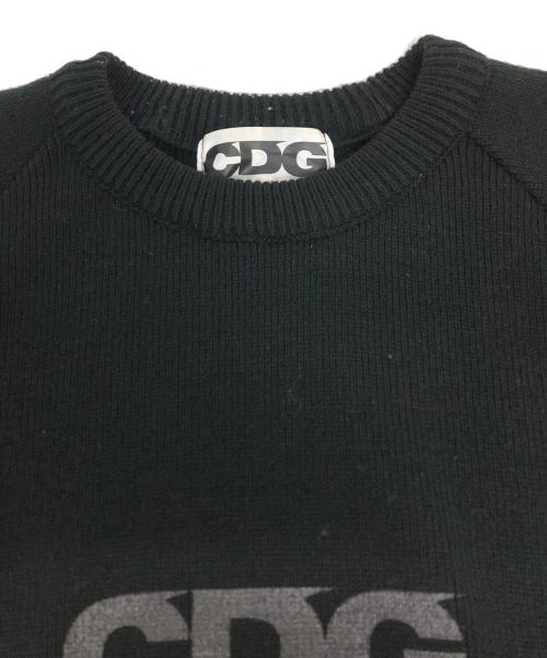 CDG（シーディージー）CDG (シーディージー) ニット ブラック サイズ:SIZE XLの古着・服飾アイテム