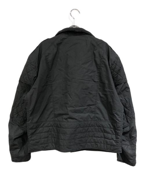 NEIGHBORHOOD（ネイバーフッド）NEIGHBORHOOD (ネイバーフッド) FADED STAND COLLAR RIDERS JACKET ブラック サイズ:SIZE Lの古着・服飾アイテム