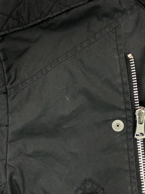 NEIGHBORHOOD（ネイバーフッド）NEIGHBORHOOD (ネイバーフッド) FADED STAND COLLAR RIDERS JACKET ブラック サイズ:SIZE Lの古着・服飾アイテム