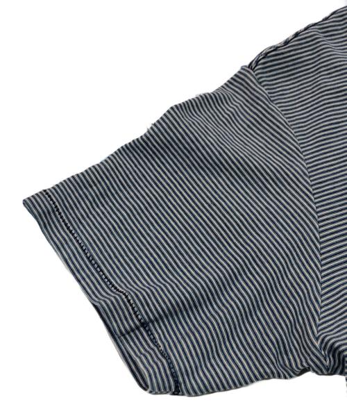 RRL（ダブルアールエル）RRL (ダブルアールエル) ボーダーカットソー ネイビー サイズ:SIZE XLの古着・服飾アイテム