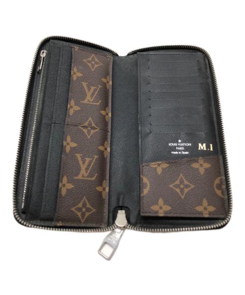 LOUIS VUITTON（ルイ ヴィトン）LOUIS VUITTON (ルイ ヴィトン) 長財布 ブラウン×ブラックの古着・服飾アイテム