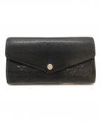 LOUIS VUITTONルイ ヴィトン）の古着「長財布」｜ブラック