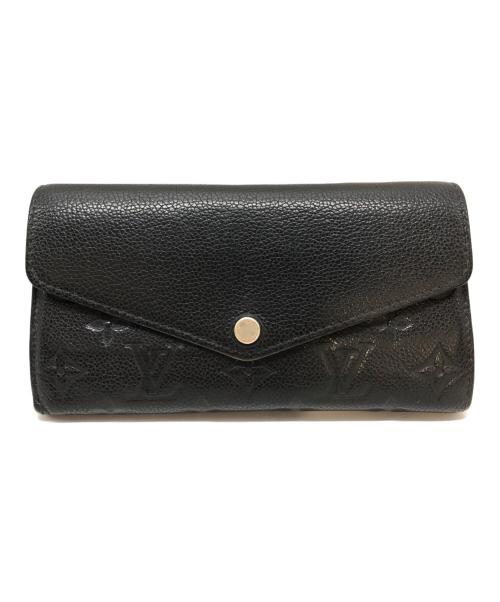 LOUIS VUITTON（ルイ ヴィトン）LOUIS VUITTON (ルイ ヴィトン) 長財布 ブラックの古着・服飾アイテム