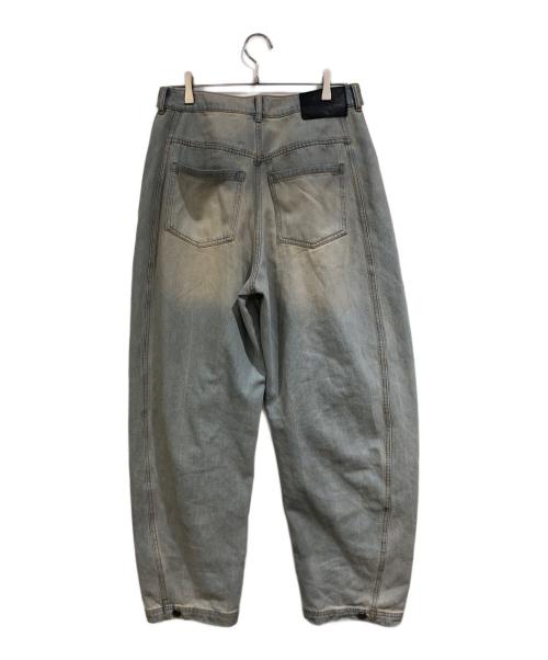 adidas（アディダス）adidas (アディダス) バナナフィットウォッシュドデニムパンツ ブルー サイズ:SIZE 73.5cm (W29)の古着・服飾アイテム
