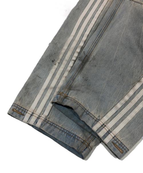 adidas（アディダス）adidas (アディダス) バナナフィットウォッシュドデニムパンツ ブルー サイズ:SIZE 73.5cm (W29)の古着・服飾アイテム