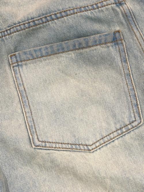 adidas（アディダス）adidas (アディダス) バナナフィットウォッシュドデニムパンツ ブルー サイズ:SIZE 73.5cm (W29)の古着・服飾アイテム