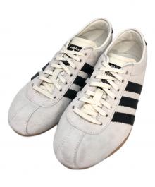 adidas（アディダス）の古着「ローカットスニーカー」｜ベージュ×ブラック