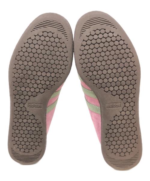 adidas（アディダス）adidas (アディダス) スニーカー グリーン×ピンク サイズ:24.5㎝の古着・服飾アイテム