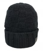 LOUIS VUITTONルイ ヴィトン）の古着「ボネ・ヘルシンキ ニット帽」｜ブラック