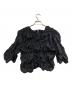 anuke（アンヌーク）の古着「Typewriter Shirring Tops」｜ブラック