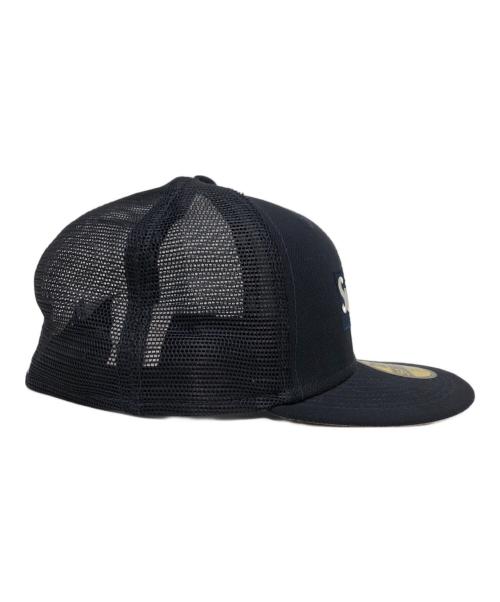 SUPREME（シュプリーム）SUPREME (シュプリーム) New Era (ニューエラ) BOX LOGO MESH BACK CAP ネイビーの古着・服飾アイテム