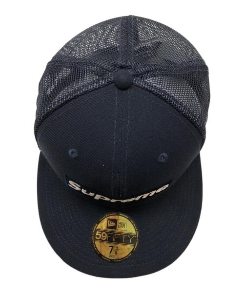 SUPREME（シュプリーム）SUPREME (シュプリーム) New Era (ニューエラ) BOX LOGO MESH BACK CAP ネイビーの古着・服飾アイテム