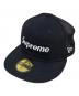 SUPREME（シュプリーム）の古着「BOX LOGO MESH BACK CAP」｜ネイビー