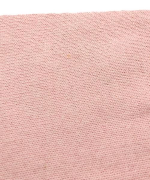 LACOSTE（ラコステ）LACOSTE (ラコステ) Snidel (スナイデル) スキッパーニットプルオーバー ピンク サイズ:SIZE 36の古着・服飾アイテム