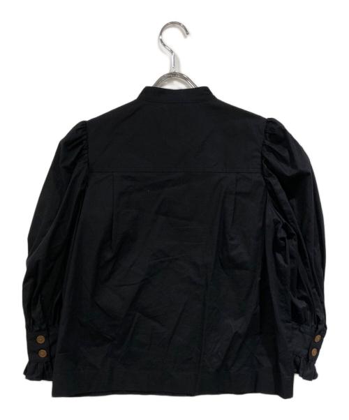 Vivienne Westwood RED LABEL（ヴィヴィアンウエストウッドレッドレーベル）Vivienne Westwood RED LABEL (ヴィヴィアンウエストウッドレッドレーベル) ハートフリルブラウス ブラック サイズ:SIZE 00の古着・服飾アイテム