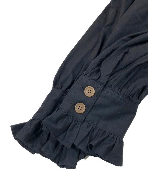 Vivienne Westwood RED LABEL（ヴィヴィアンウエストウッドレッドレーベル）Vivienne Westwood RED LABEL (ヴィヴィアンウエストウッドレッドレーベル) ハートフリルブラウス ブラック サイズ:SIZE 00の古着・服飾アイテム