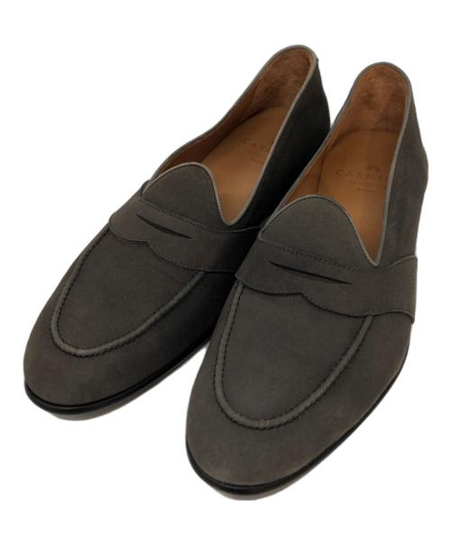 CARMINA（カルミナ）CARMINA (カルミナ) コインローファー ブラウン サイズ:SIZE 7の古着・服飾アイテム