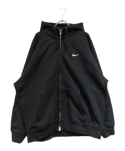 NIKE（ナイキ）NIKE (ナイキ) Supreme (シュプリーム) Zip Up Hooded Sweats ブラック サイズ:SIZE XLの古着・服飾アイテム