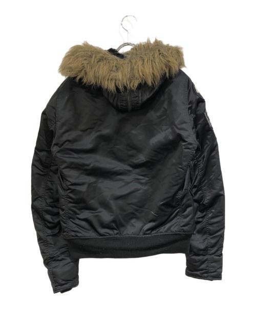 Hysteric Glamour（ヒステリックグラマー）Hysteric Glamour (ヒステリックグラマー) N-2Bジャケット ブラック サイズ:SIZE Mの古着・服飾アイテム