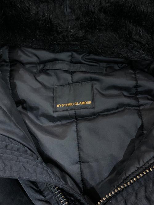 Hysteric Glamour（ヒステリックグラマー）Hysteric Glamour (ヒステリックグラマー) N-2Bジャケット ブラック サイズ:SIZE Mの古着・服飾アイテム