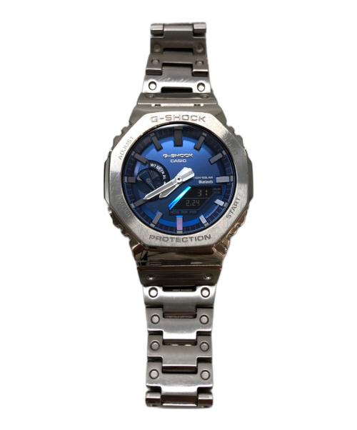 CASIO（カシオ）CASIO (カシオ) デジタルウォッチ ネイビー×シルバーの古着・服飾アイテム