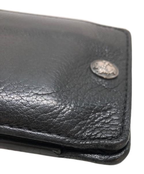 BURDEN OF PROOF（バーデンオブプルーフ）Burden Of Proof (バーデンオブプルーフ) レザーウォレット ブラックの古着・服飾アイテム