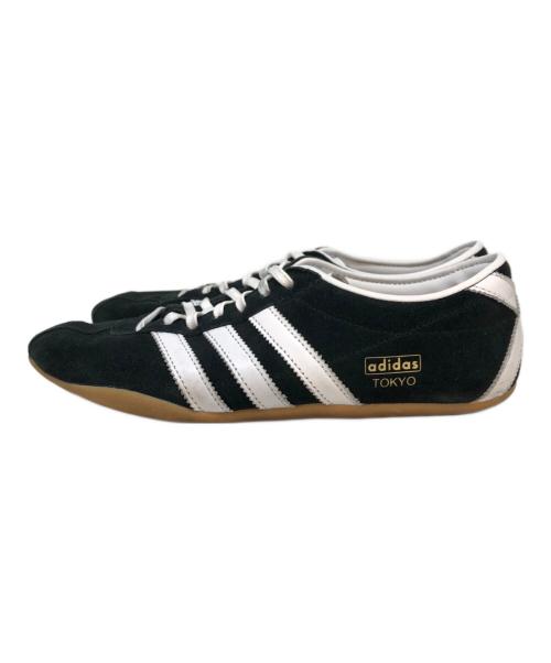 adidas（アディダス）adidas (アディダス) ローカットスニーカー ブラック サイズ:26ｃｍの古着・服飾アイテム