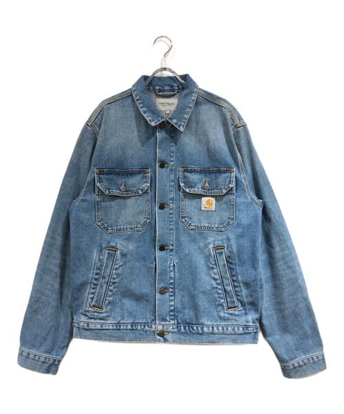 Carhartt WIP（カーハート ワークインプログレス）Carhartt WIP (カーハート ワークインプログレス) STETSON JACKET ブルー サイズ:SIZE Lの古着・服飾アイテム