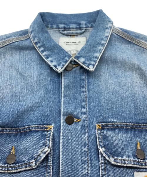 Carhartt WIP（カーハート ワークインプログレス）Carhartt WIP (カーハート ワークインプログレス) STETSON JACKET ブルー サイズ:SIZE Lの古着・服飾アイテム